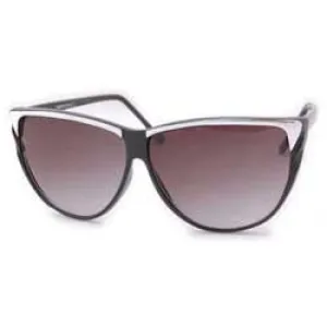 ORLEANS Silver Cat-Eye Sunglasses