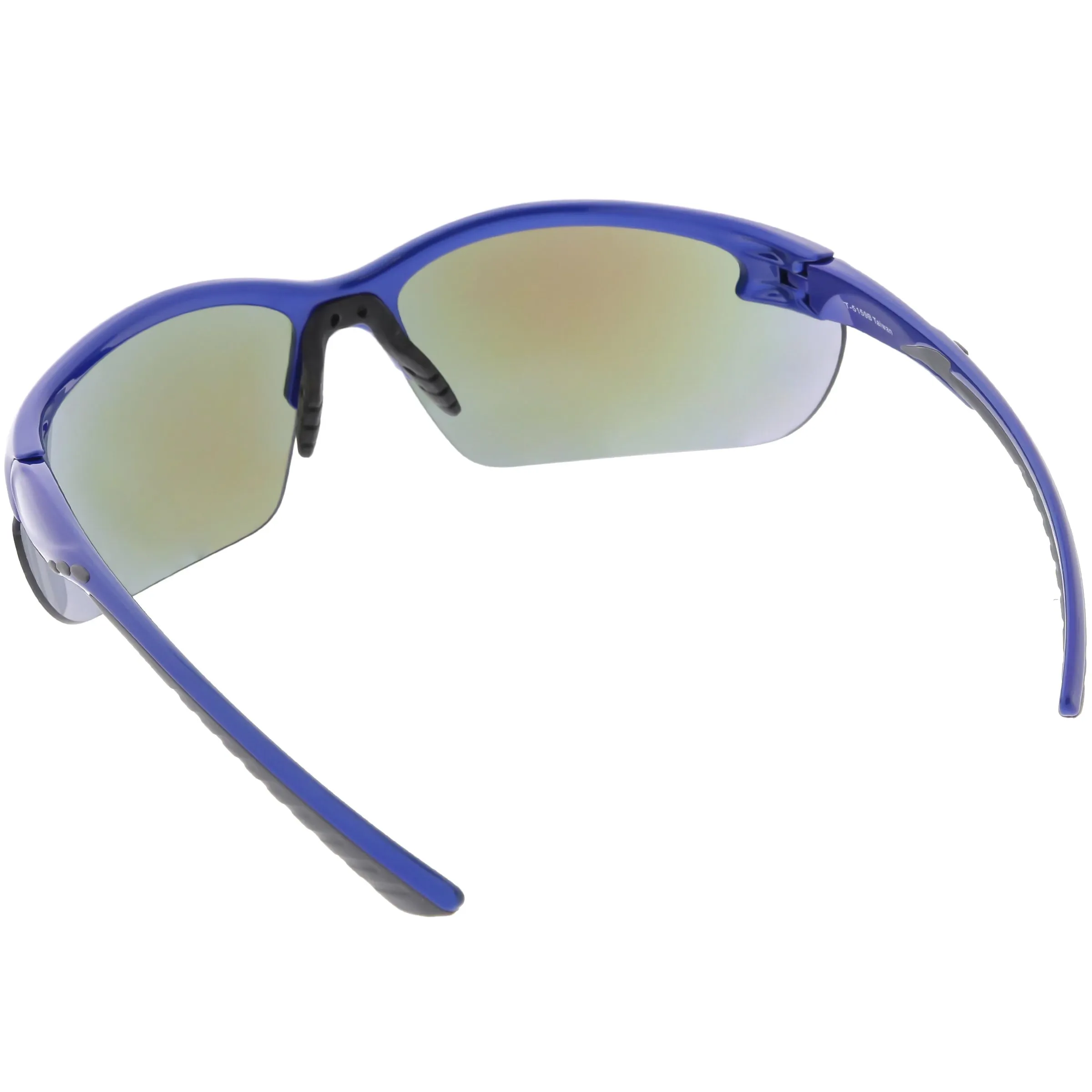 Performance Competition Half Frame Wrap Around Sports Sunglasses C800