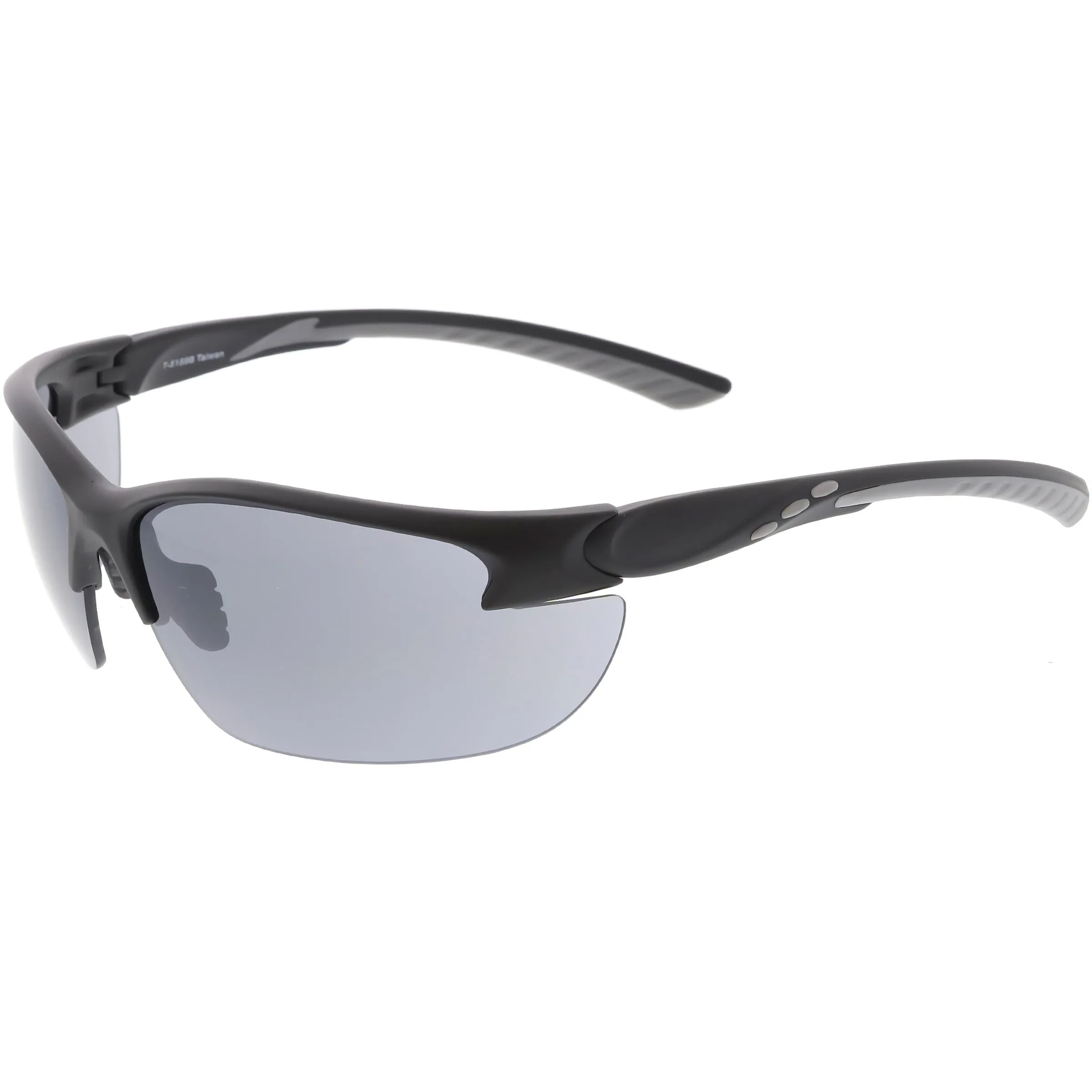 Performance Competition Half Frame Wrap Around Sports Sunglasses C800