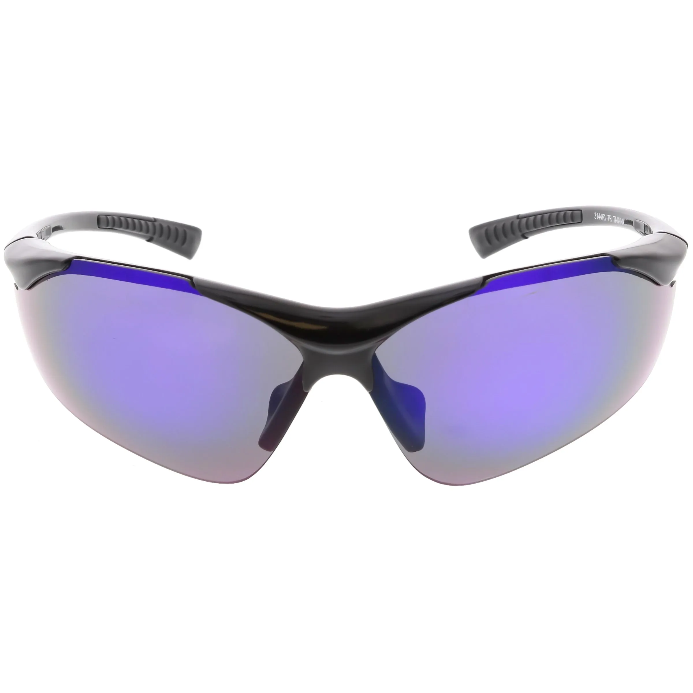 Performance TR-90 Sports Shield Mirrored Lens Sunglasses C797