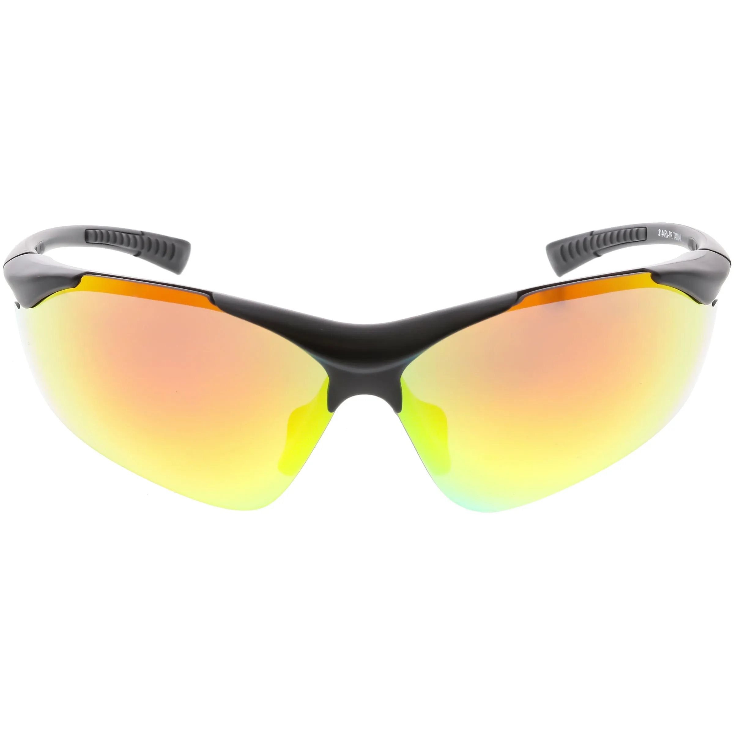 Performance TR-90 Sports Shield Mirrored Lens Sunglasses C797