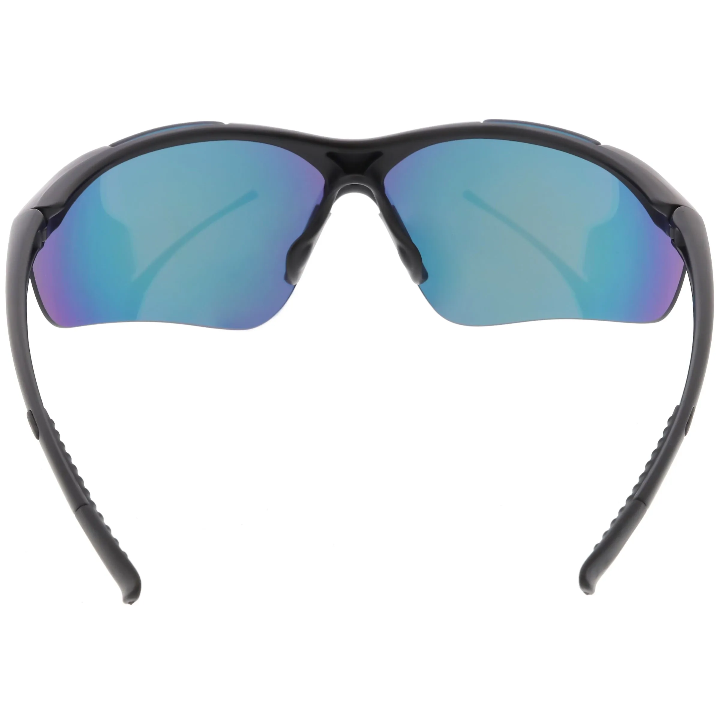 Performance TR-90 Sports Shield Mirrored Lens Sunglasses C797