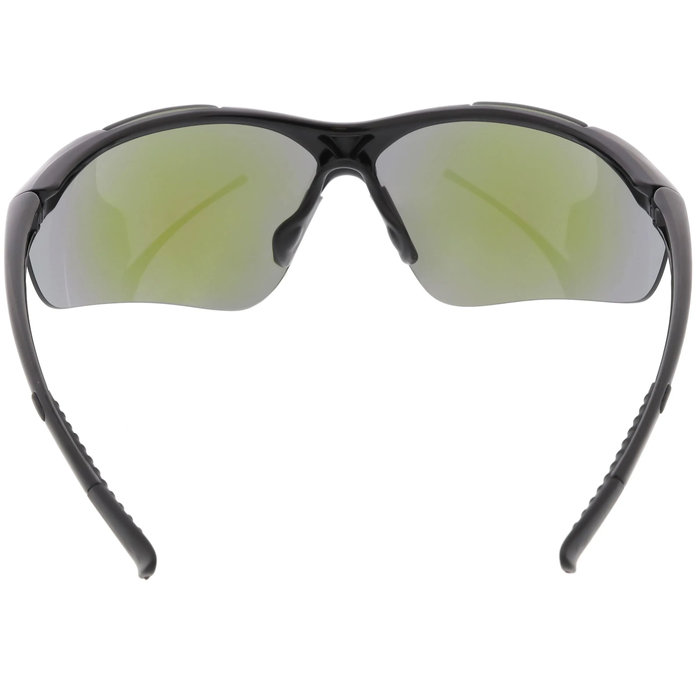 Performance TR-90 Sports Shield Mirrored Lens Sunglasses C797