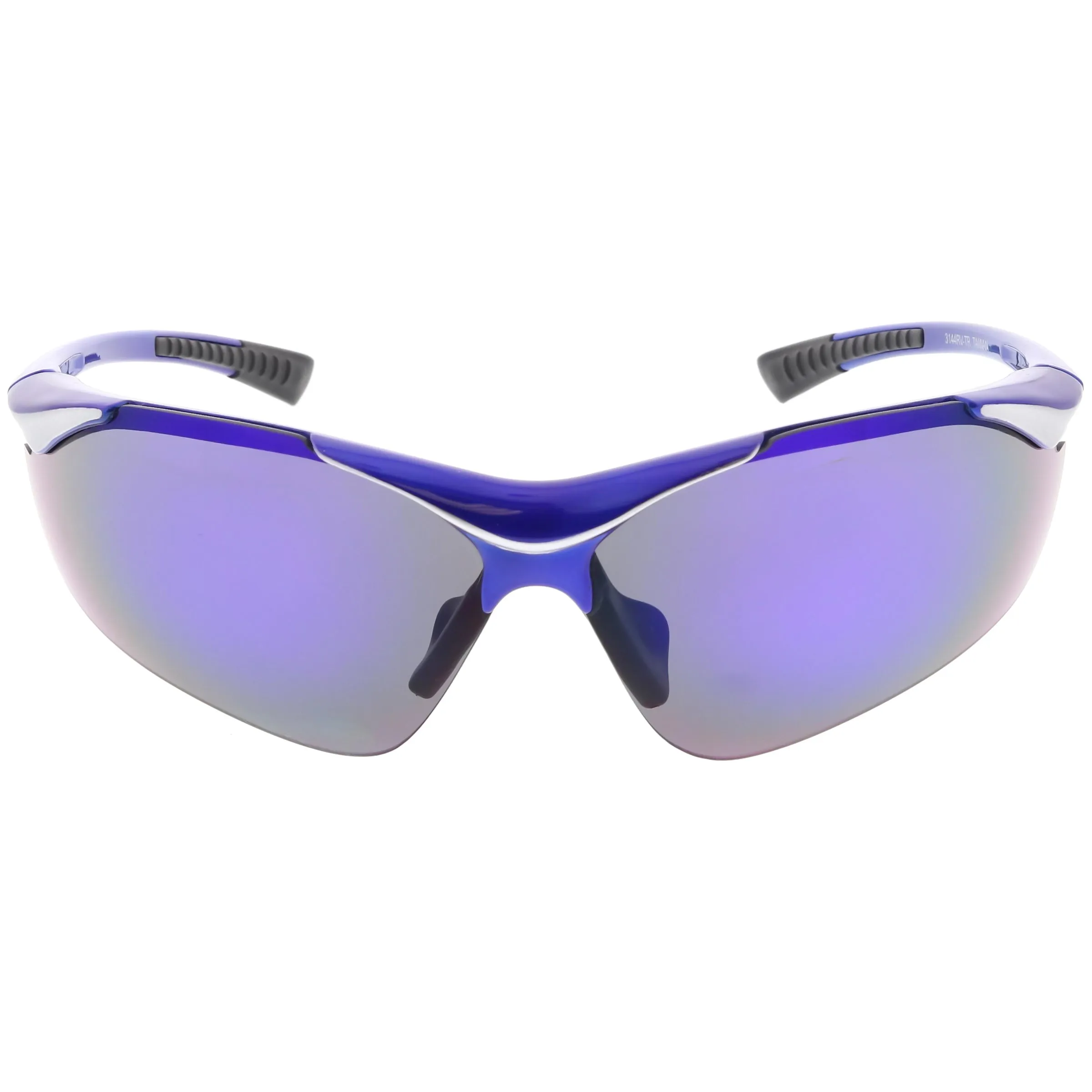 Performance TR-90 Sports Shield Mirrored Lens Sunglasses C797