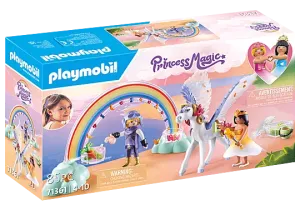 Playmobil Pegasus With Rainbow In The Clouds #71361