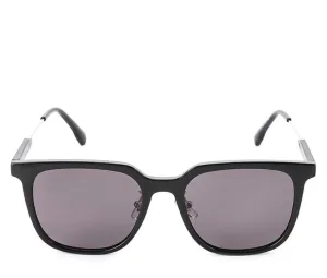 Polarized Plastic Frame Fresco Square Sunglasses - Brown Black