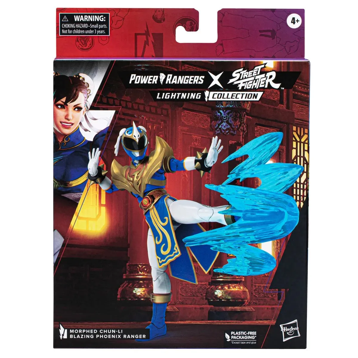 Power Rangers X Street Fighter: Lightning Collection Morphed Chun-Li Blazing Phoenix Ranger Action Figure (F6119) LAST ONE!