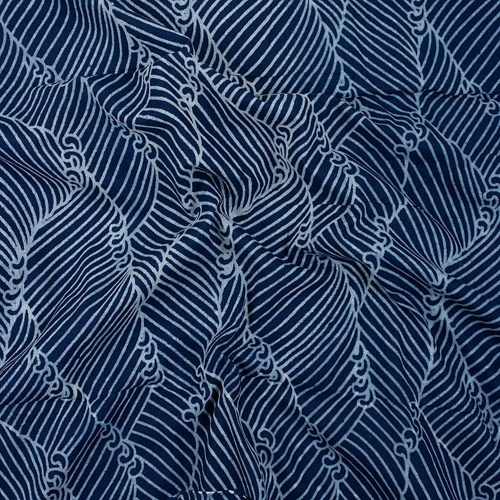 Premium Handmade Indigo Print Soft Cotton Fabric