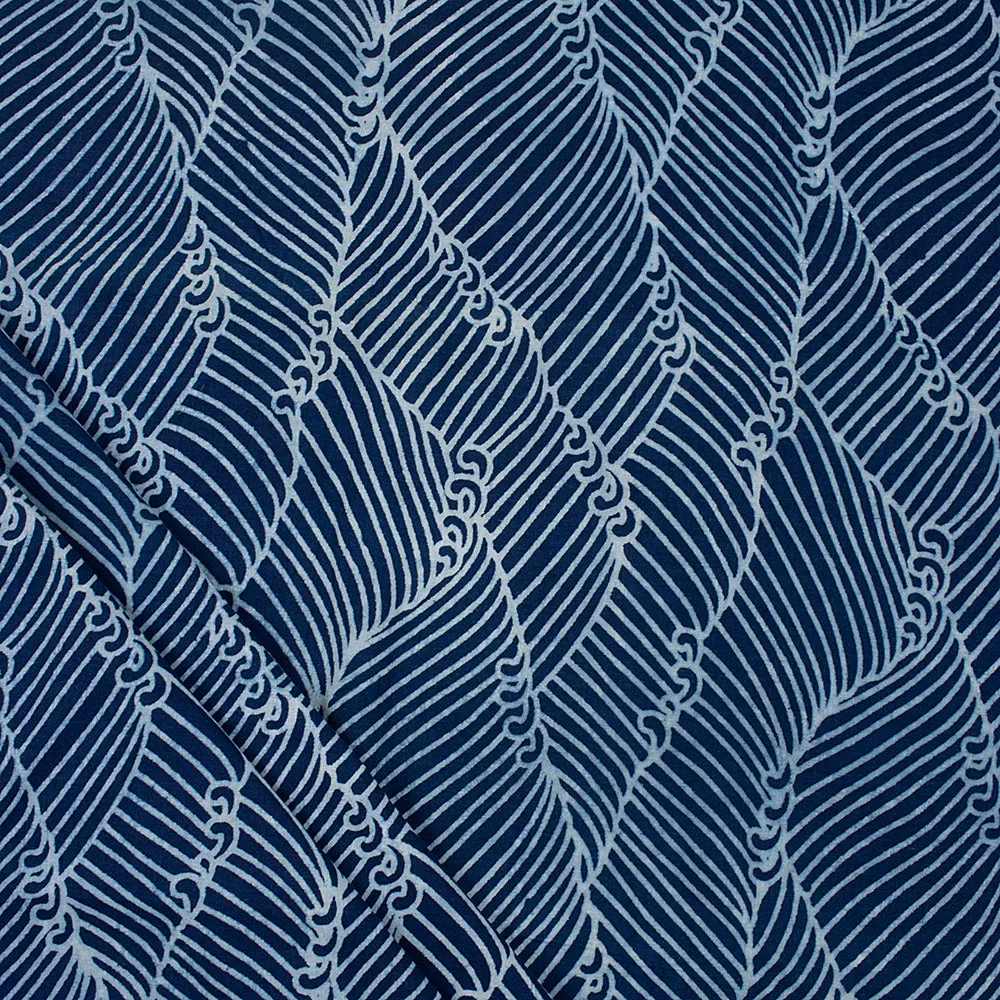 Premium Handmade Indigo Print Soft Cotton Fabric