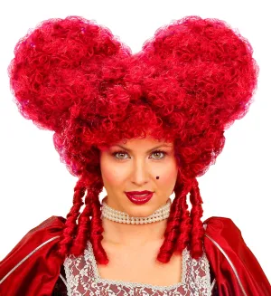 Red Baroque Wig