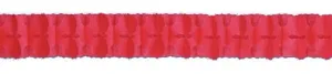 Red Tissue Paper Garland - 4m