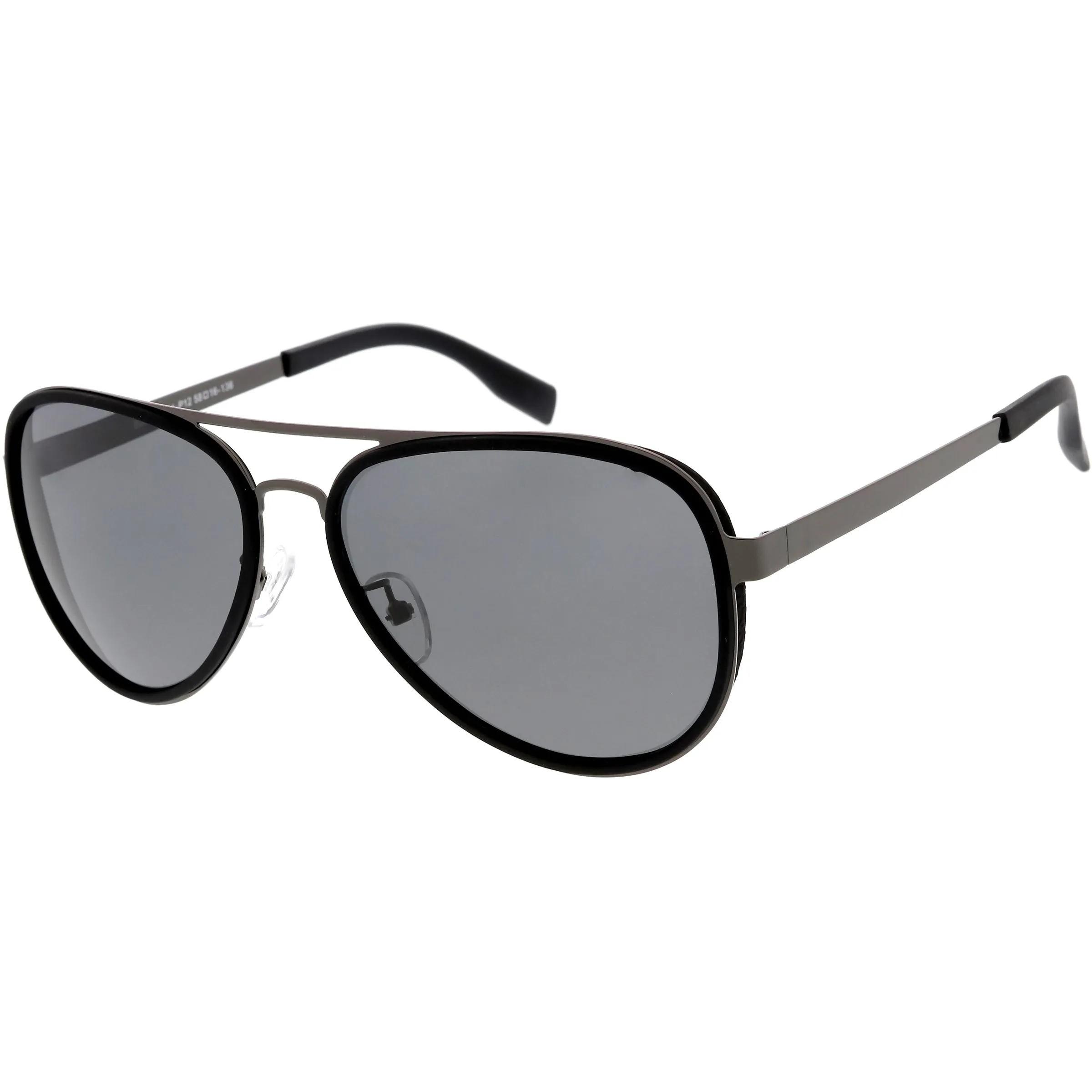 Retro Modern Polarized Premium Thin Aviator Sunglasses C885