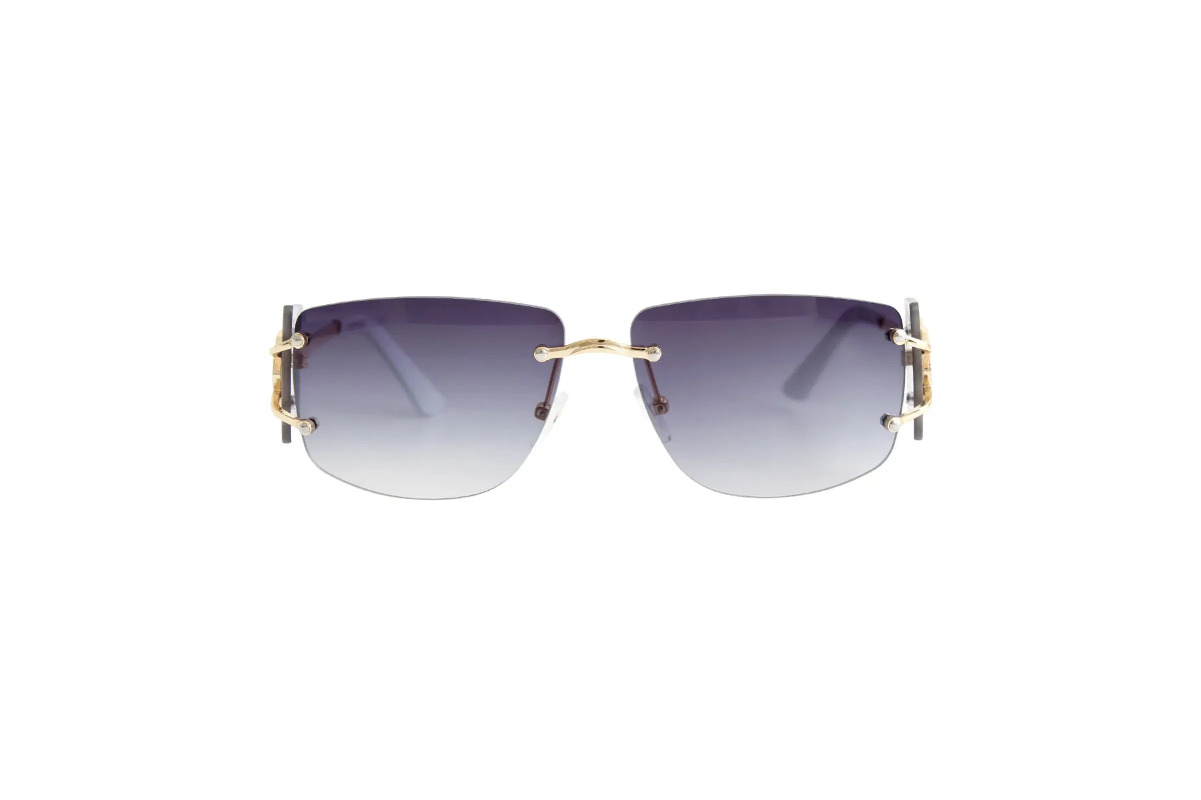 Rimless Temple Sunglasses