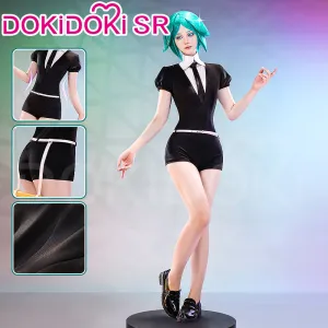 【S Ready for ship】DokiDoki-SR Anime Land of the Lustrous Cosplay Phosphophyllite / Cinnabar / Diamond / Bort / Morganite Costume