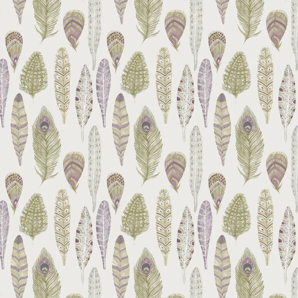 Samui Printed Linen Fabric (By The Metre) Olivine