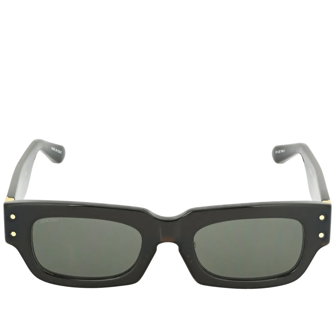 Sestini Black TRE Sunglasses 49 22-142