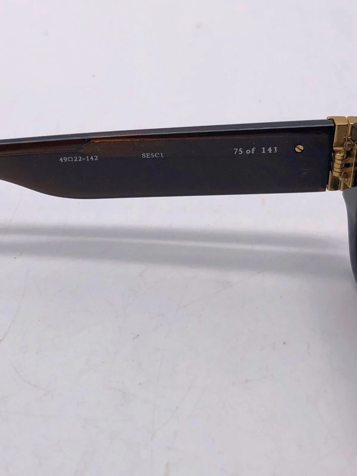 Sestini Black TRE Sunglasses 49 22-142