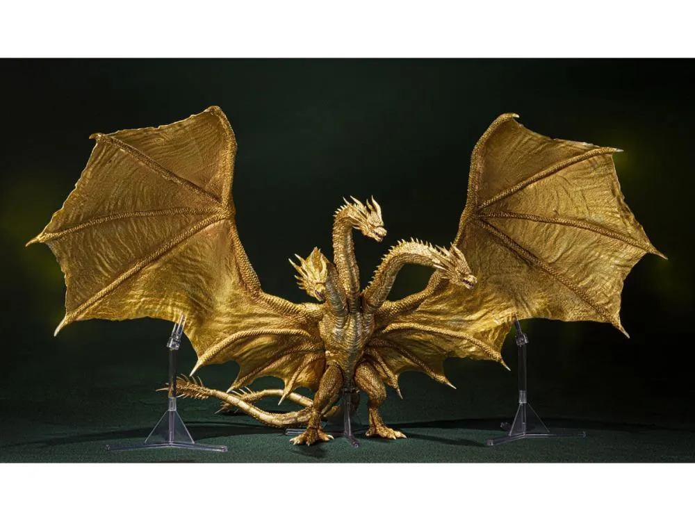 S.H. Monsterarts Godzilla: King of the Monsters Ghidorah (Special Color Version) Action Figure