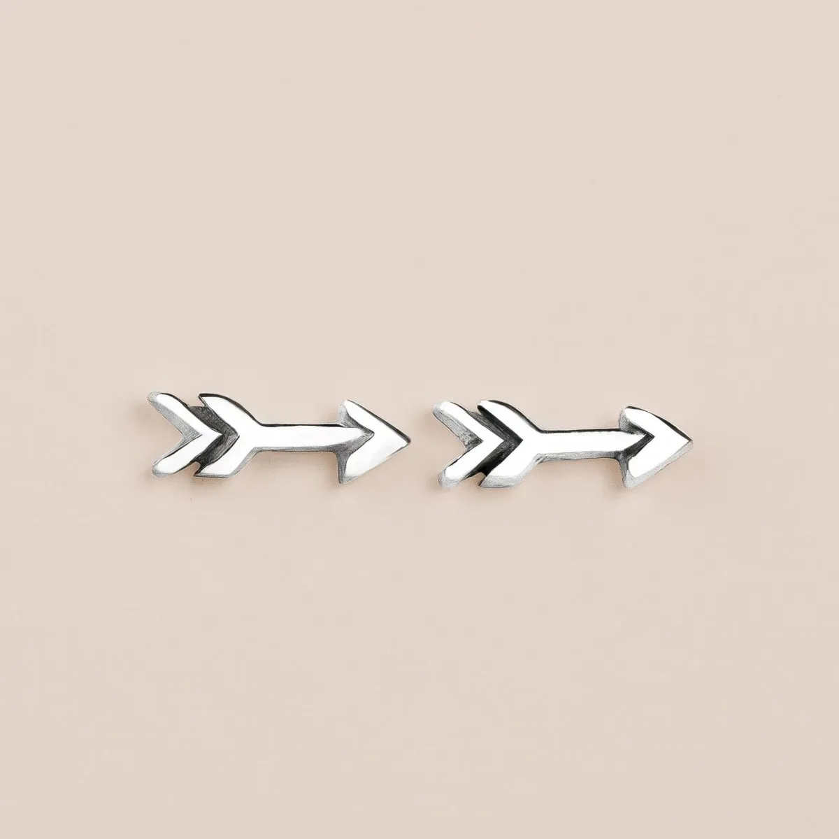 Shooting Arrow Stud Earrings