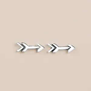 Shooting Arrow Stud Earrings