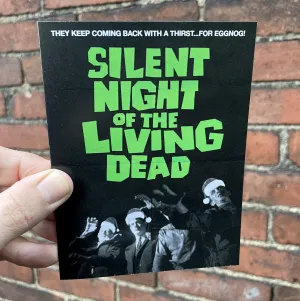 Silent Night of the Living Dead Holiday Card