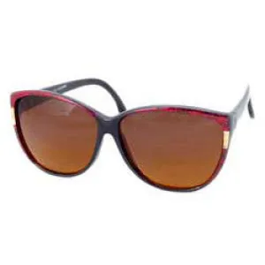 SIMONE Red Cat-Eye Sunglasses