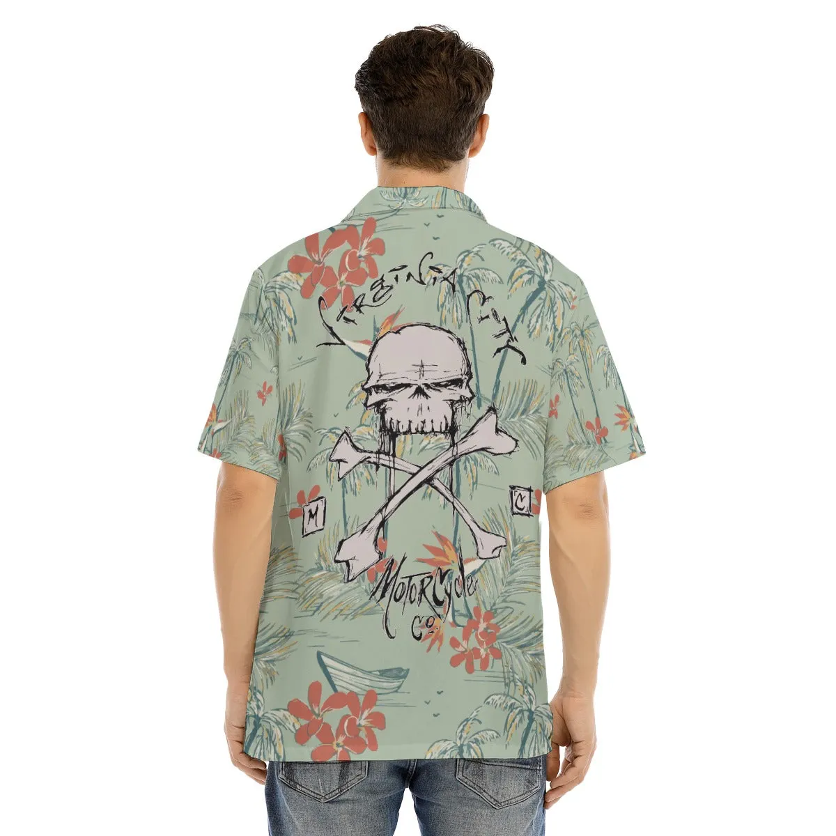 Skull & Cross Bones - Men's Hawaiian Shirt