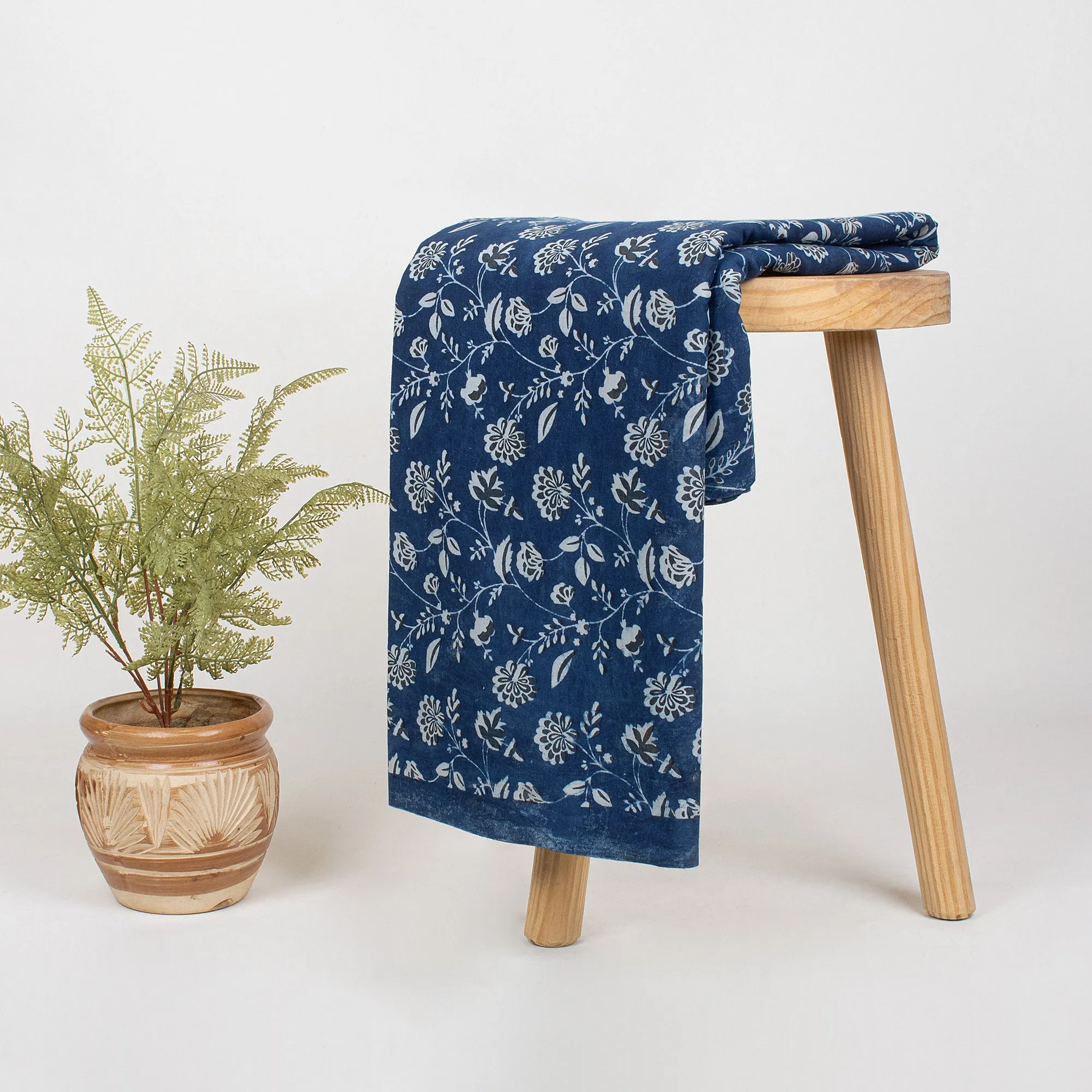 Softest Indigo Print Fabric