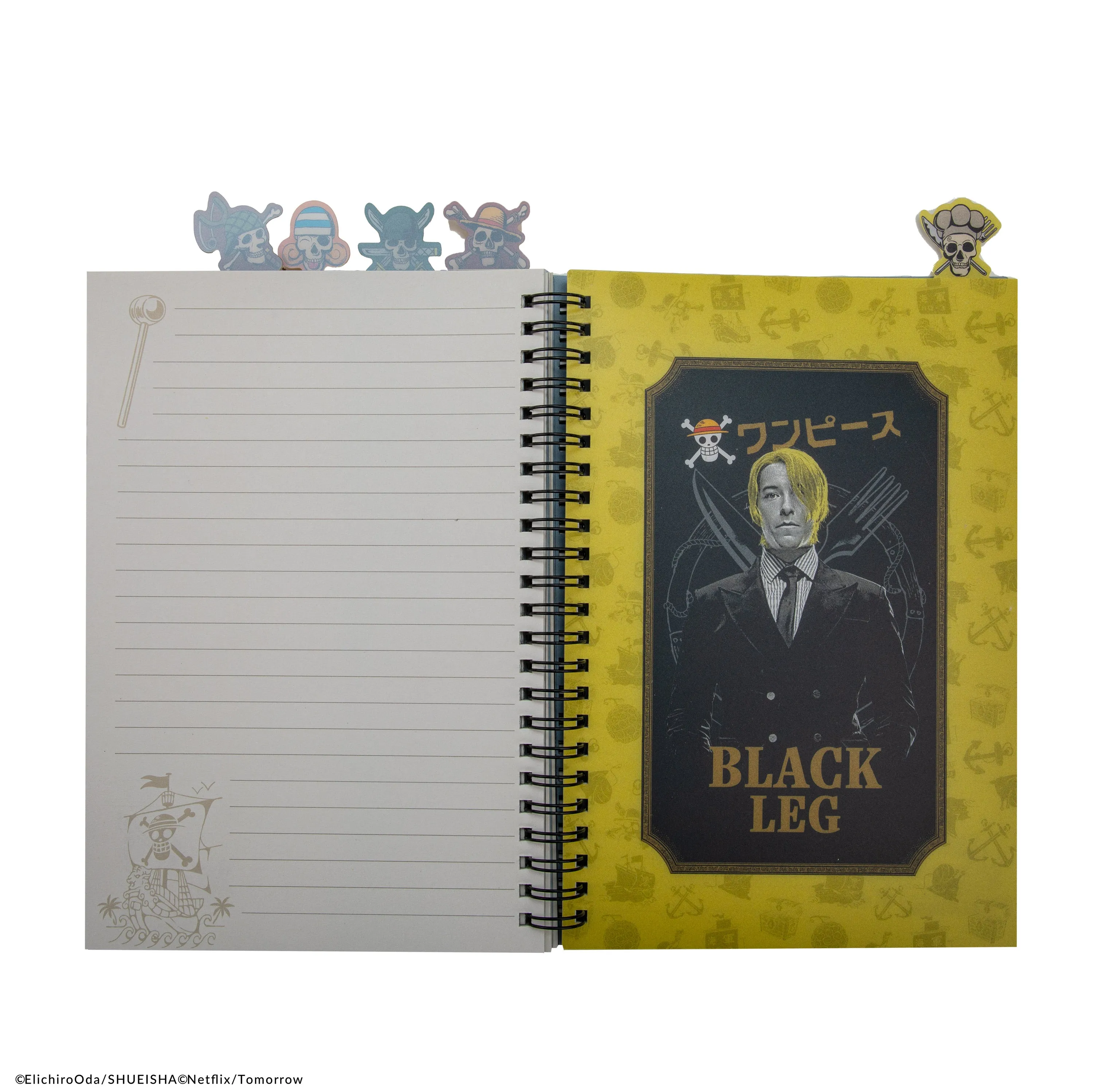 Straw Hat Pirates Tabbed Notebook