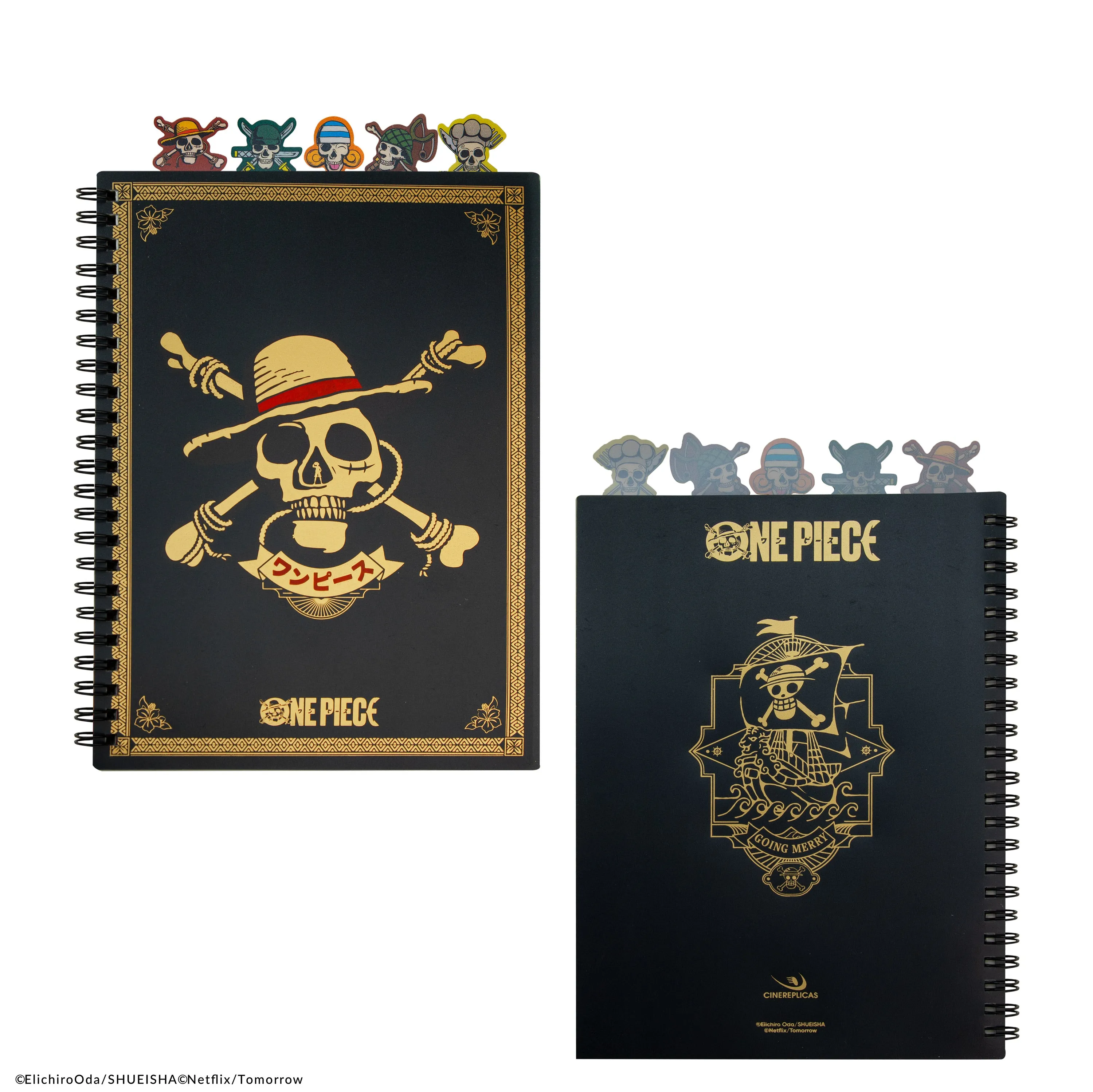 Straw Hat Pirates Tabbed Notebook