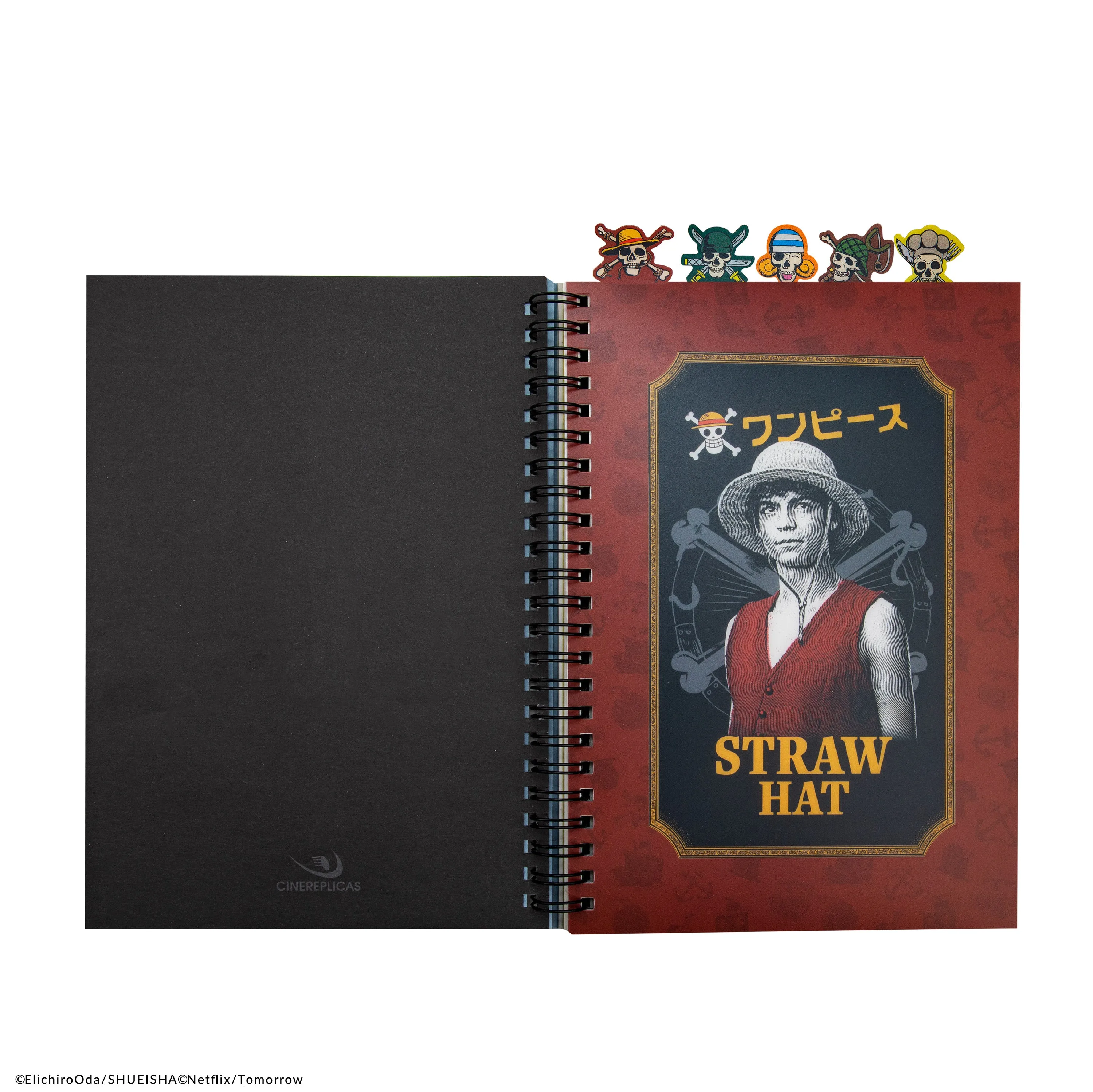 Straw Hat Pirates Tabbed Notebook