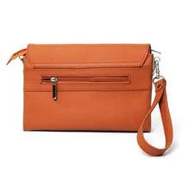 Stylish Brown Leather Shoulder Bag