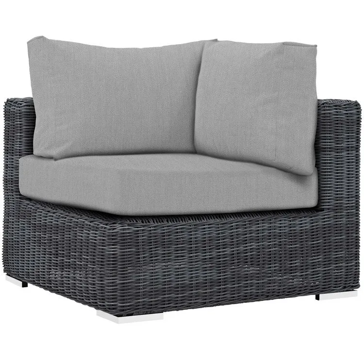 Summon Outdoor Patio Sunbrella Corner Chair