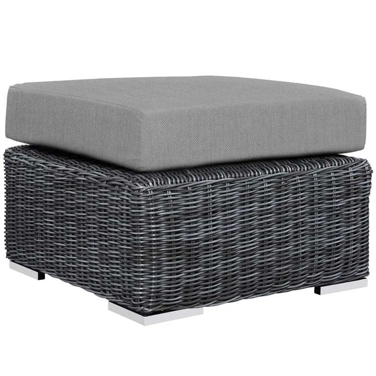 Summon Outdoor Patio Sunbrella Ottoman