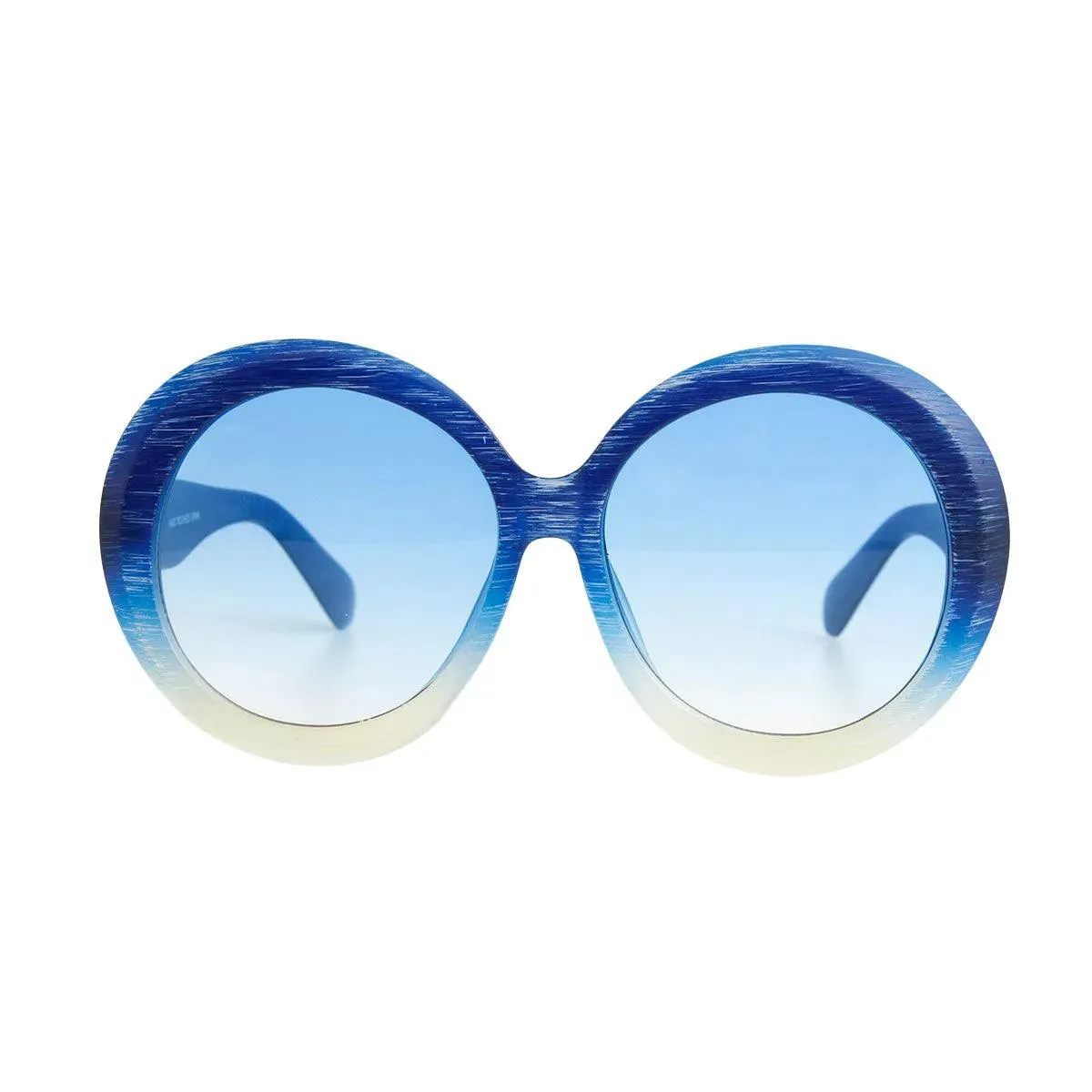 Sunglasses Women  Candy Color Blue Plastic