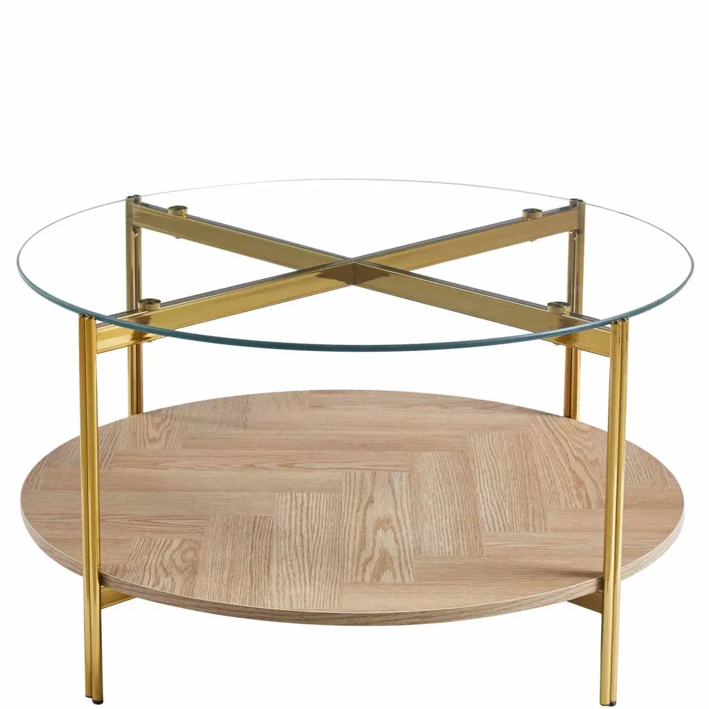 Taylor Coffee Table (80 cm) Available in White or Oak