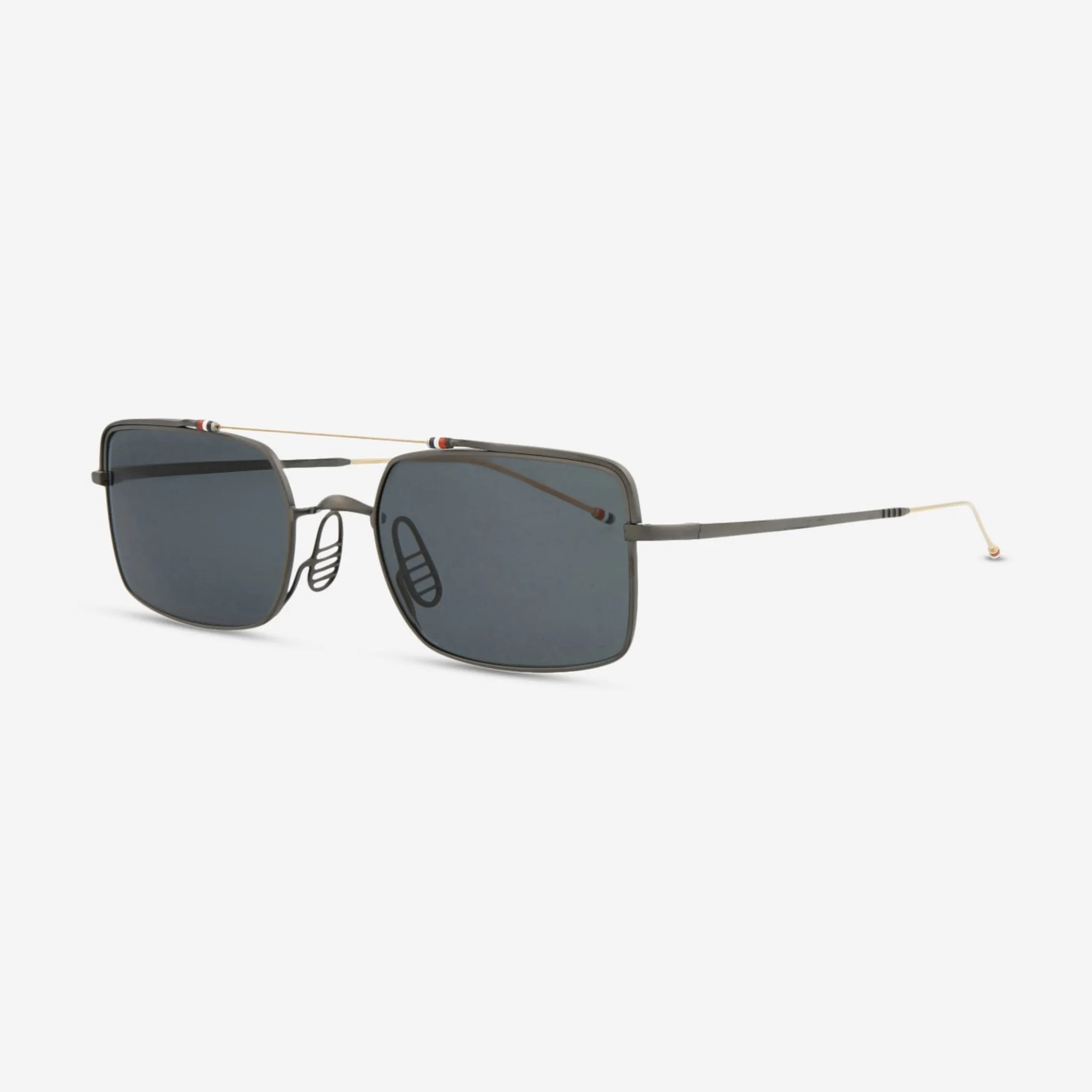 Thom Browne Square Metal Men's Sunglasses TBS909-49-04-01149