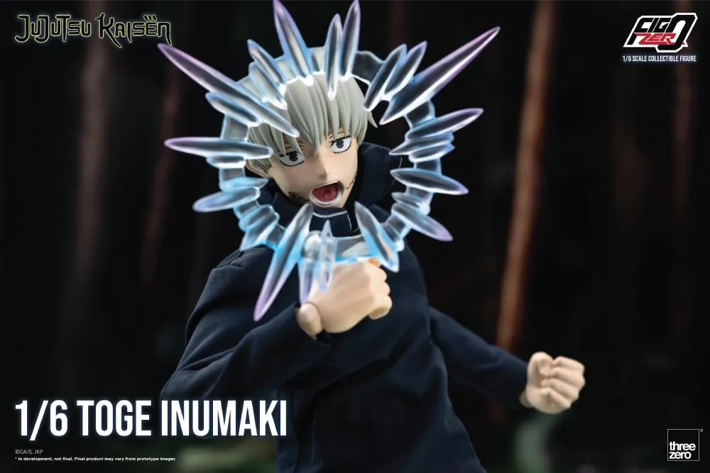 ThreeZero FigZero 1/6 Jujutsu Kaisen Toge Inumaki Scale Action Figure