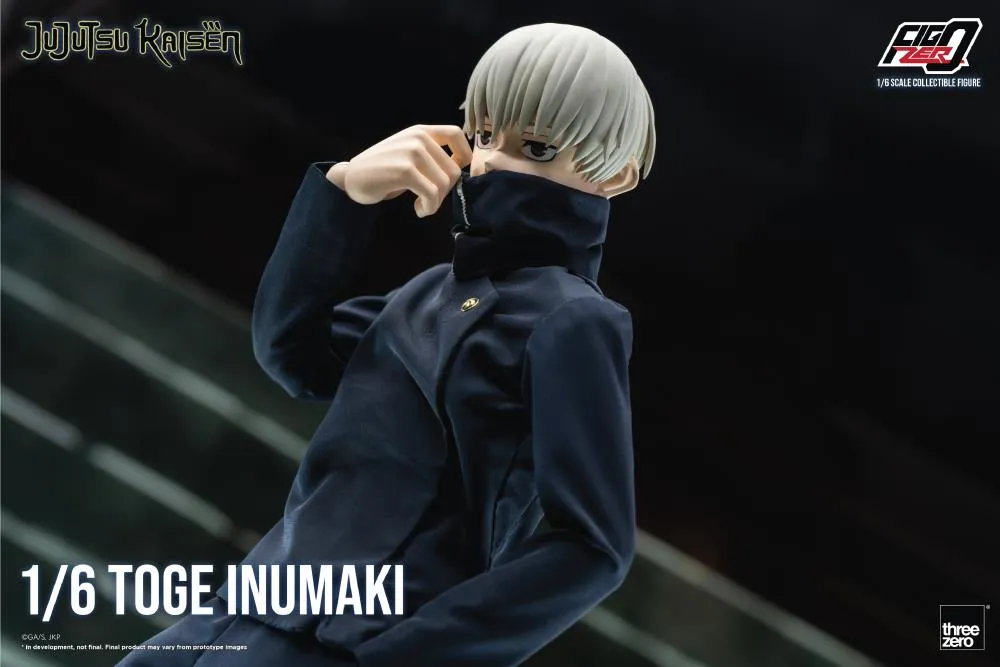 ThreeZero FigZero 1/6 Jujutsu Kaisen Toge Inumaki Scale Action Figure