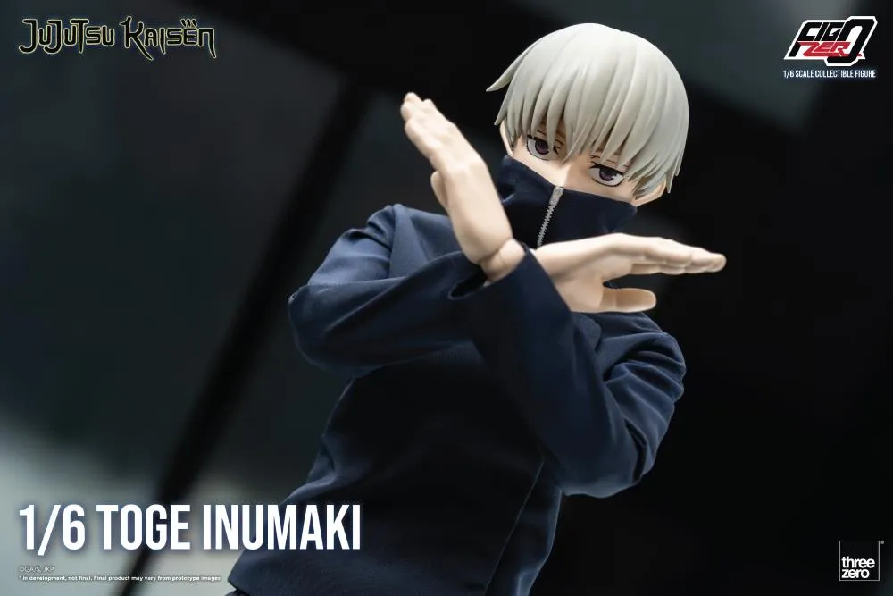 ThreeZero FigZero 1/6 Jujutsu Kaisen Toge Inumaki Scale Action Figure