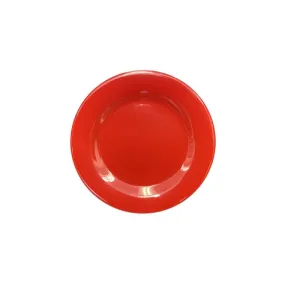 Thunder Group CR012PR 11 3/4" Wide Rim Plate, Pure Red - Dozen