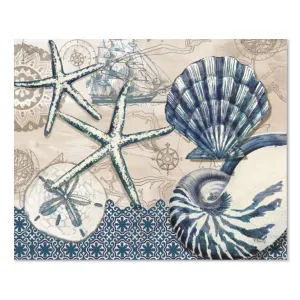 Tide Pool Shells-Flex Mat  11.5 x 15