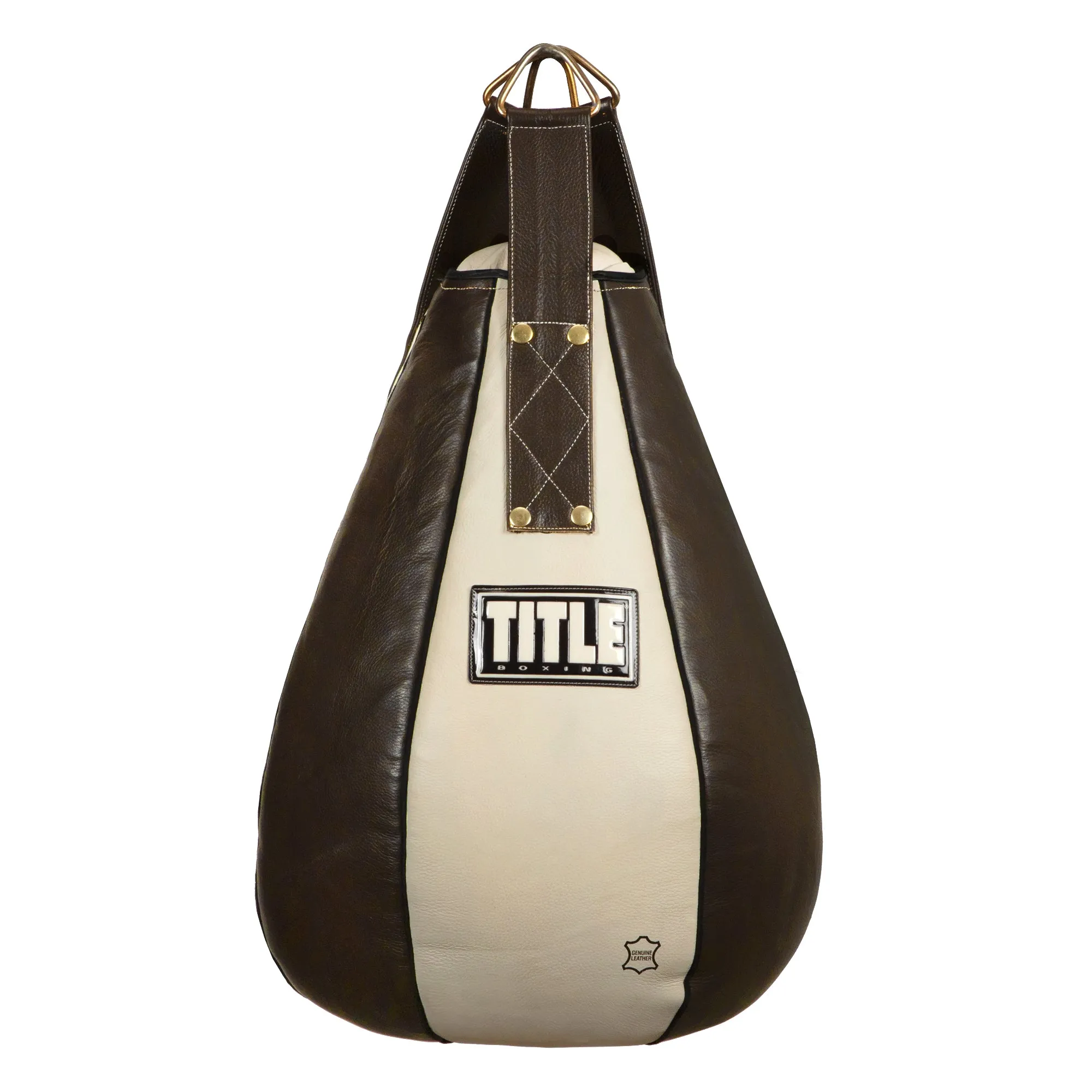 TITLE Boxing Genuine Leather Vintage Maize Bag