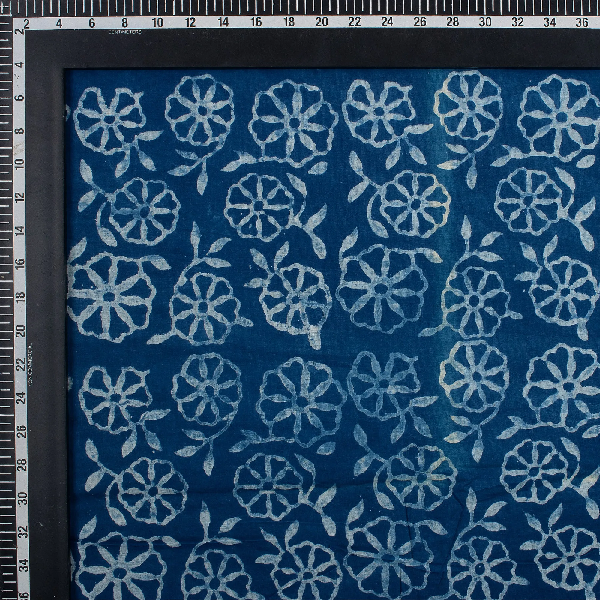 Top Hand Block Indigo Cotton Fabric