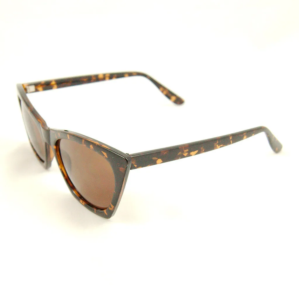 Tortoise Melanie Cat Sunglasses