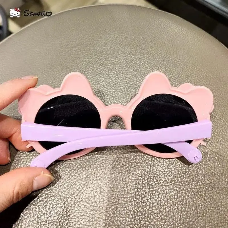 TRENDY KITTY BOW SUNGLASSES