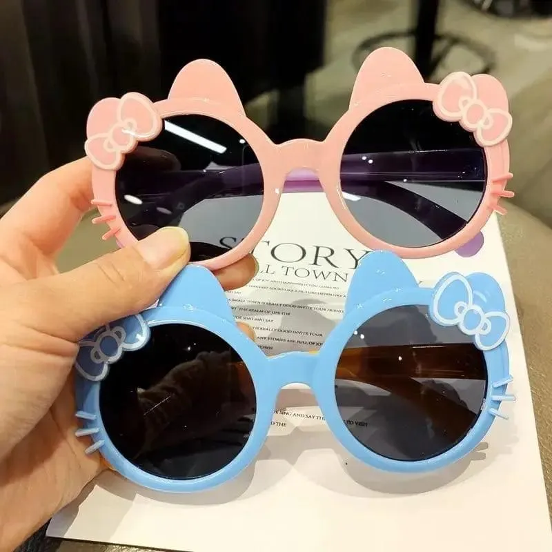 TRENDY KITTY BOW SUNGLASSES