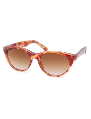 VALIUM Tortoise Cat-Eye Sunglasses