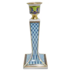 Versace Rosenthal 1990s Russian Dream Porcelain Candle Holder