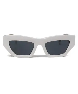 Versace White & Gold Sunglasses